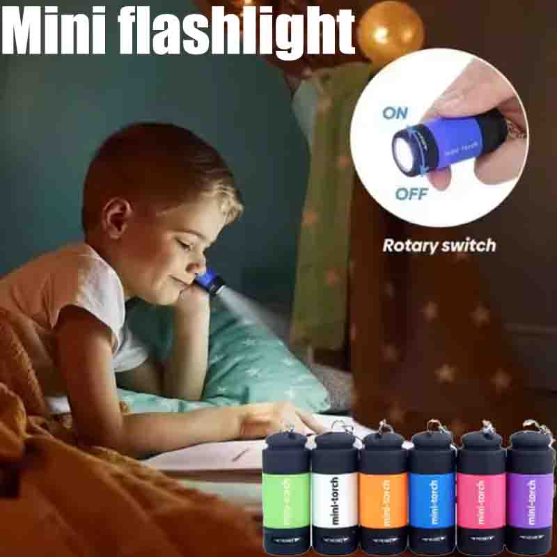 Outdoor Camping Adventure - USB Rechargeable Camping Mini Flashlight Strong