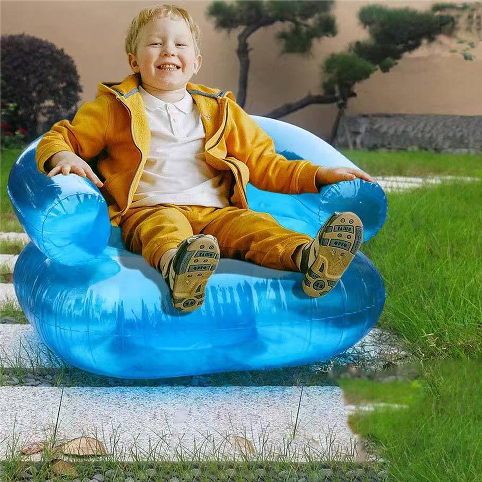 Outdoor Camping Couch - Inflatable Lounge Chair Portable Soft Lounger