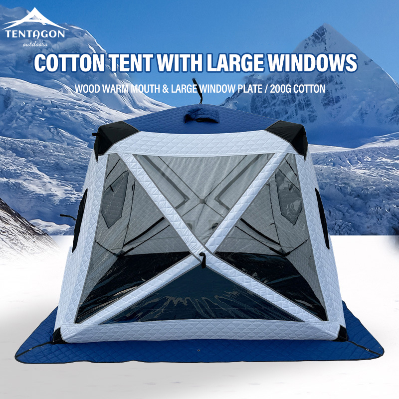 Outdoor Camping Automatic Quick Opening Tent - Outdoor Winter Fishing Tent For Camping