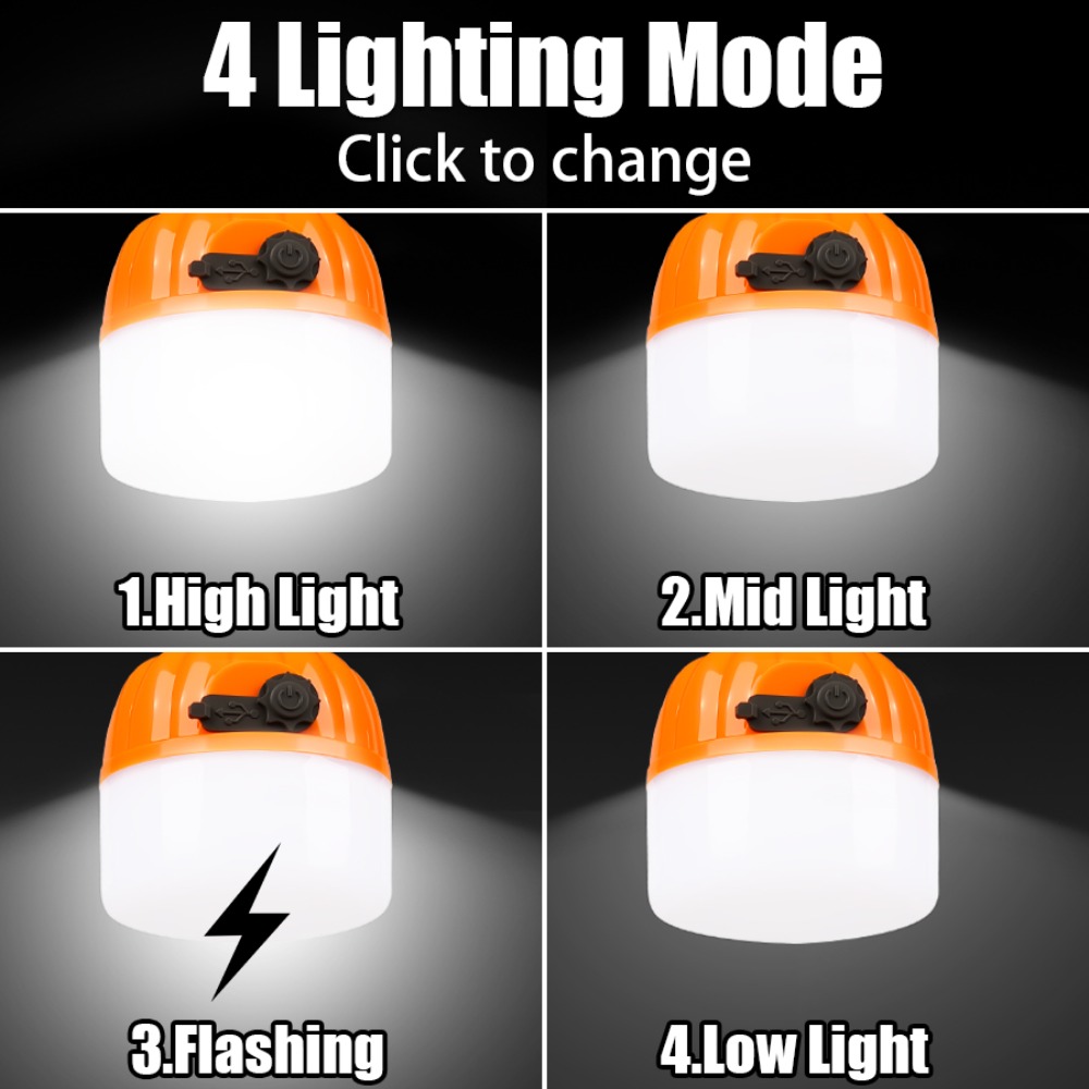Portable Mini Camping Lamp 4 L - Outdoor Camping Lantern recension och pris