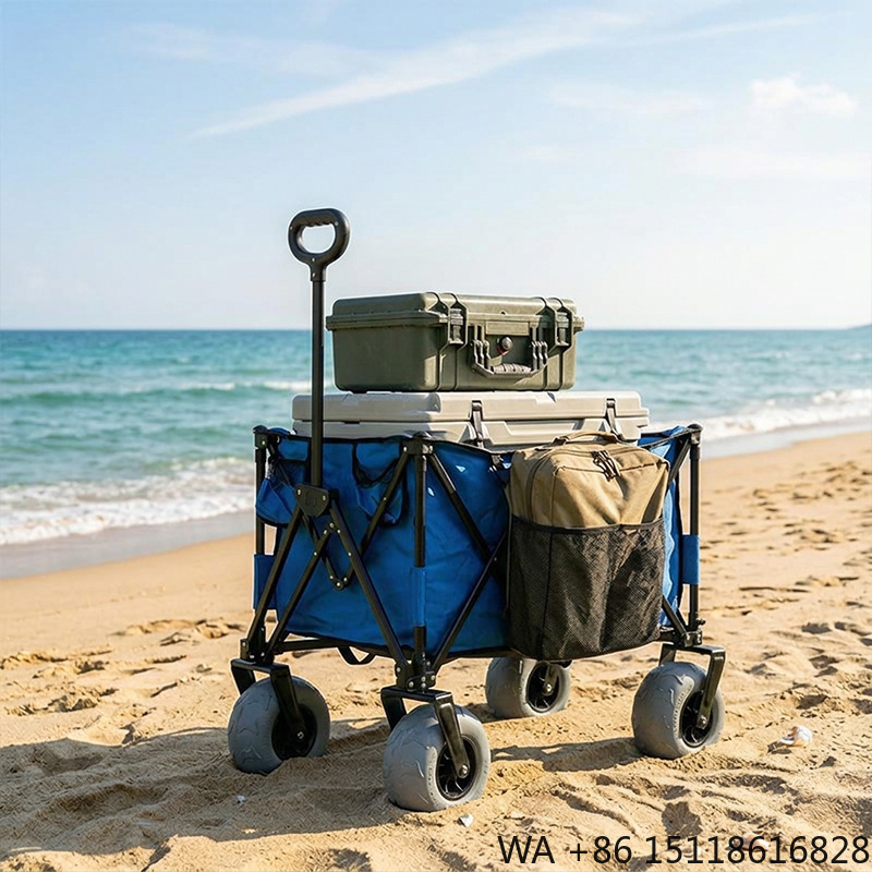Foldable Metal Beach Wagon Qui - Outdoor Camping Set recension och pris