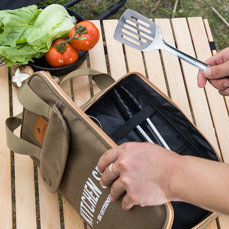 8pcs Camping Kitchen Cookware  - Outdoor Camping World recension och pris