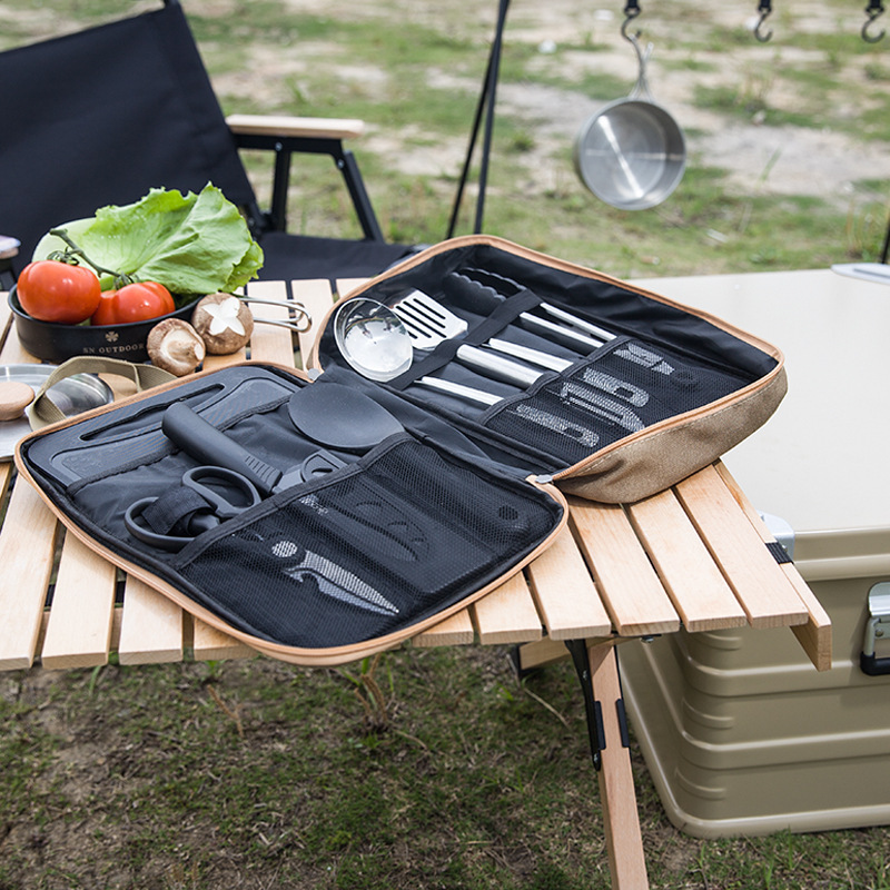 8pcs Camping Kitchen Cookware  - Outdoor Camping World recension och pris
