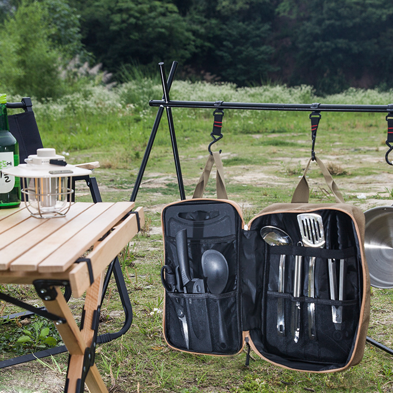 8pcs Camping Kitchen Cookware  - Outdoor Camping World recension och pris