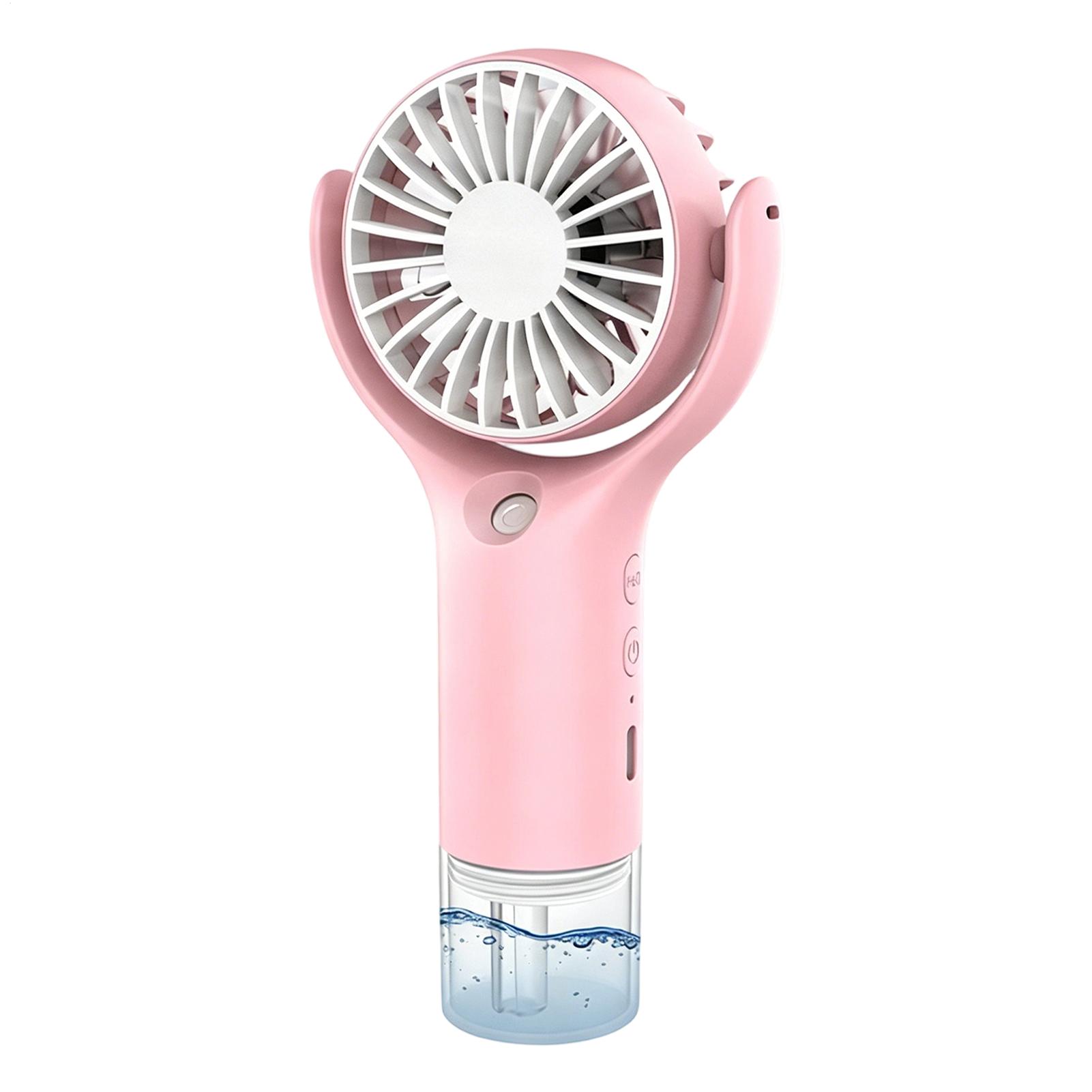 Portable Fan with Mist USB Cha - Outdoor Camping Misting Fan recension och pris