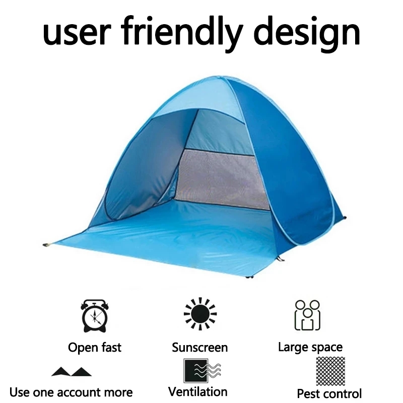 Quick Automatic Opening Beach  - Outdoor Camping Automatic Quick Opening Tent recension och pris