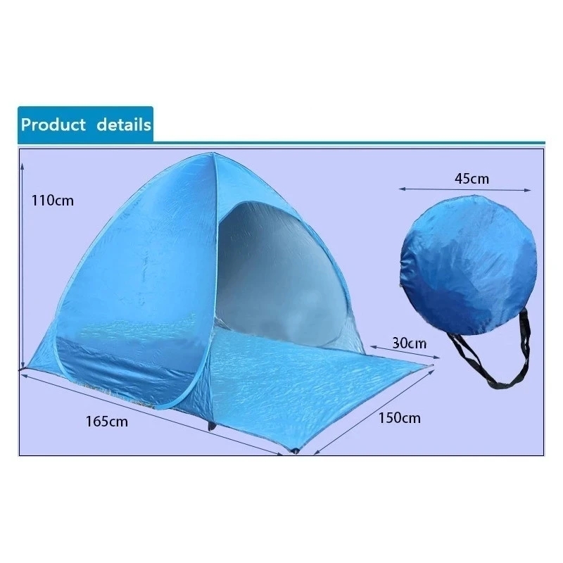 Quick Automatic Opening Beach  - Outdoor Camping Automatic Quick Opening Tent recension och pris