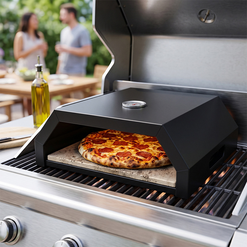 12 Inch Portable Gas‑Powered P - Outdoor Camping Oven recension och pris