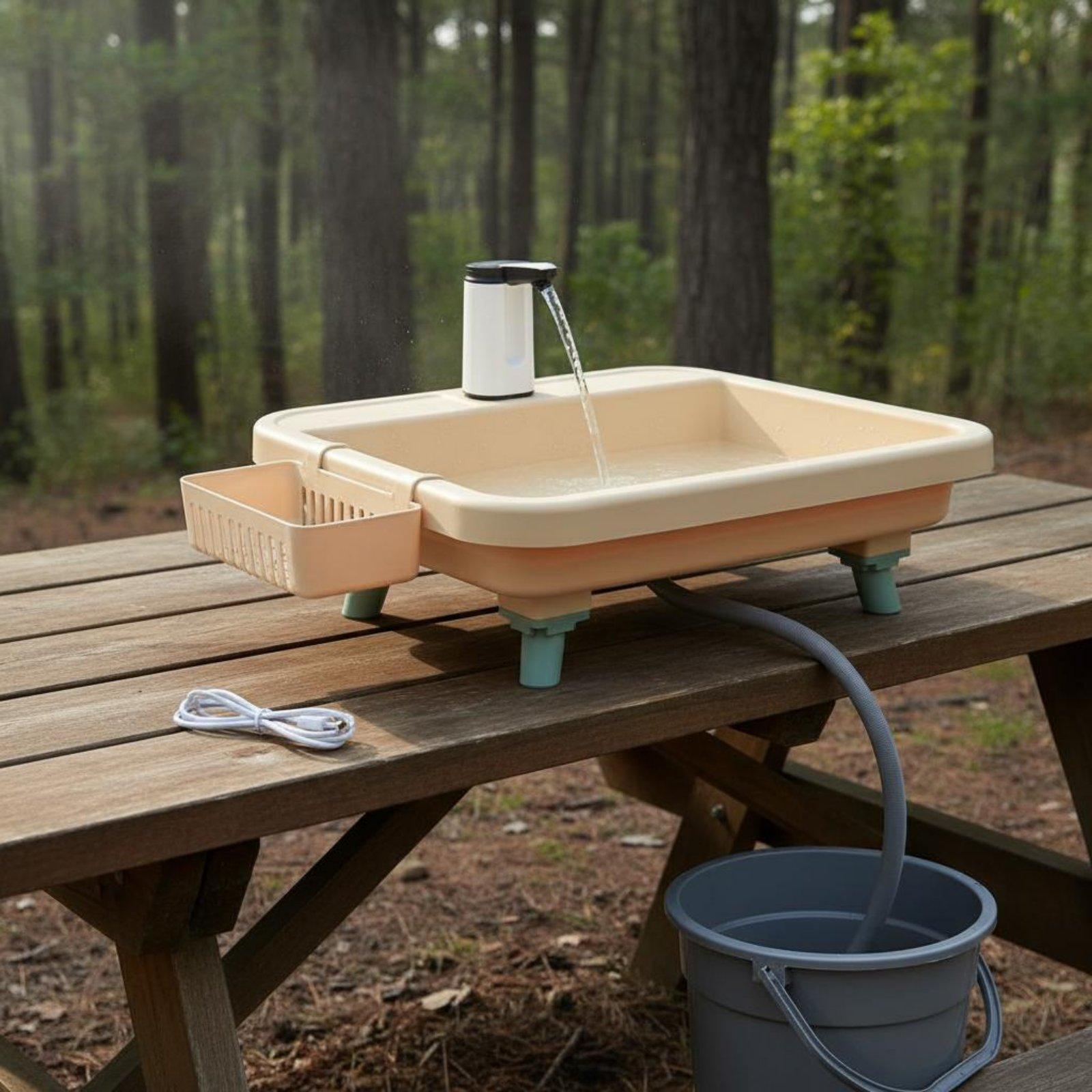Outdoor Camping Washbasin Port - Outdoor Camping Sink recension och pris