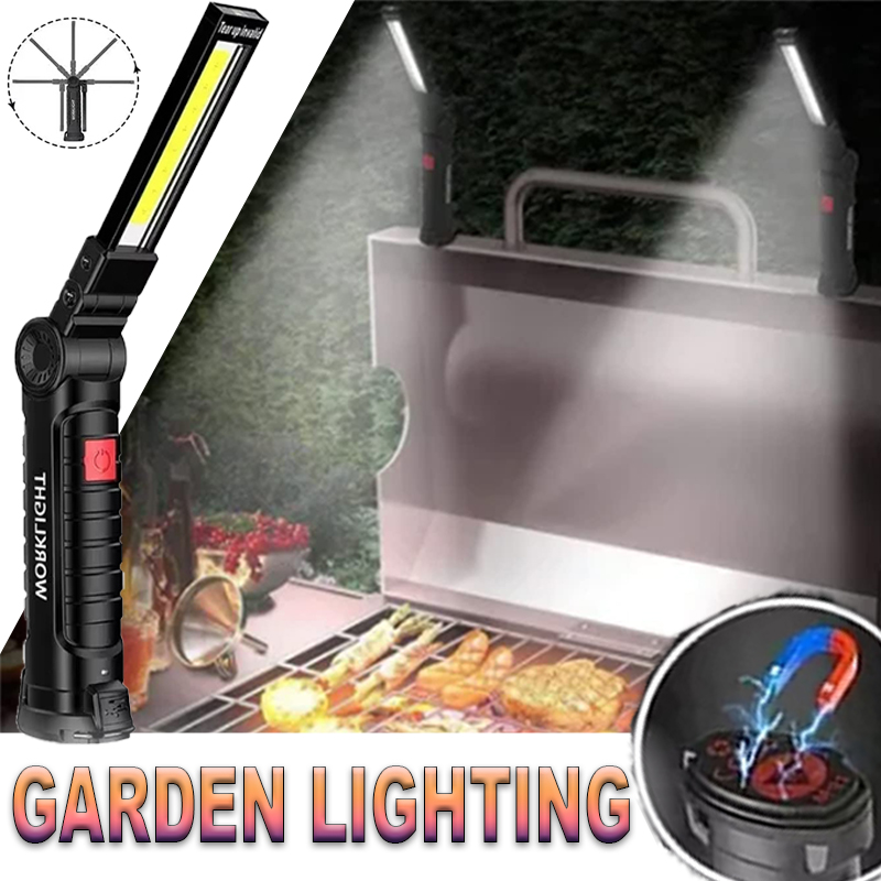 Portable LED Flashlight with M - Outdoor Camping Lantern recension och pris