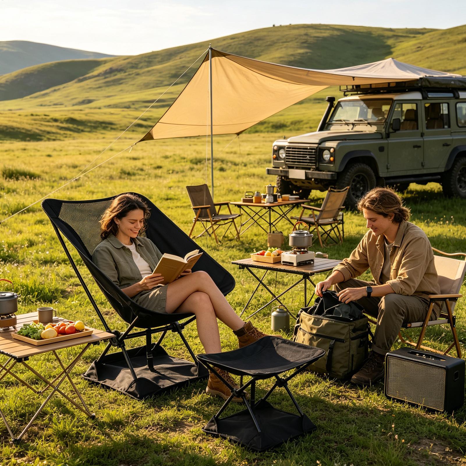 Ground Sheet Camp Chairs Light - Outdoor Camping Sink recension och pris