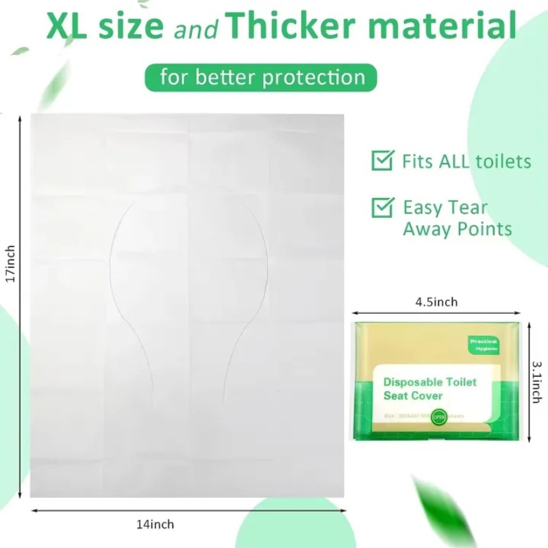 10-120PCS Disposable Toilet Se - Outdoor Camping Toilet recension och pris