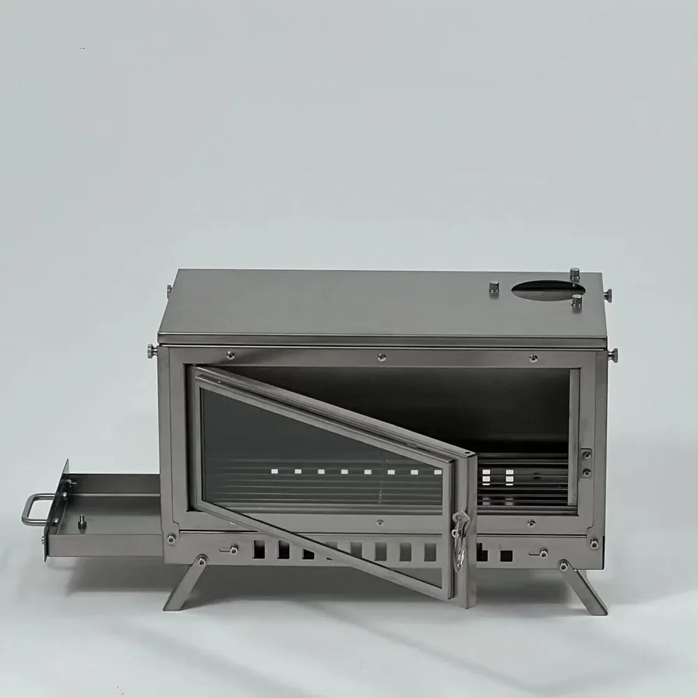 Firewood Stove Tent Stove Fold - Outdoor Camping Oven recension och pris
