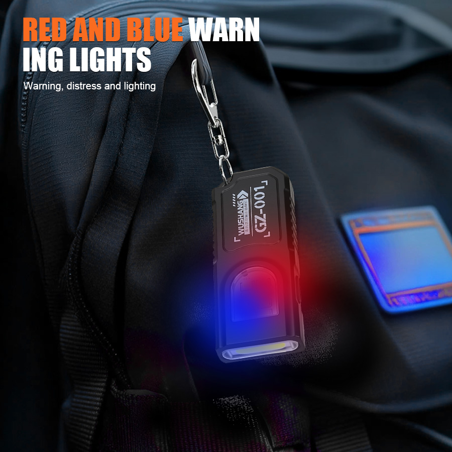 Multifunctional Keychain Flash - Outdoor Camping Lights recension och pris