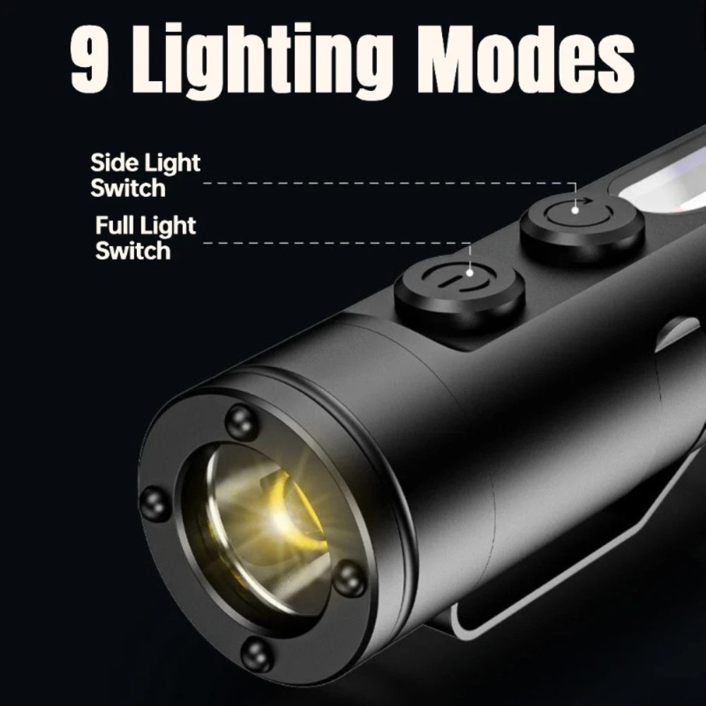 Mini Outdoor Flashlight Type C - Outdoor Camping Lighting recension och pris