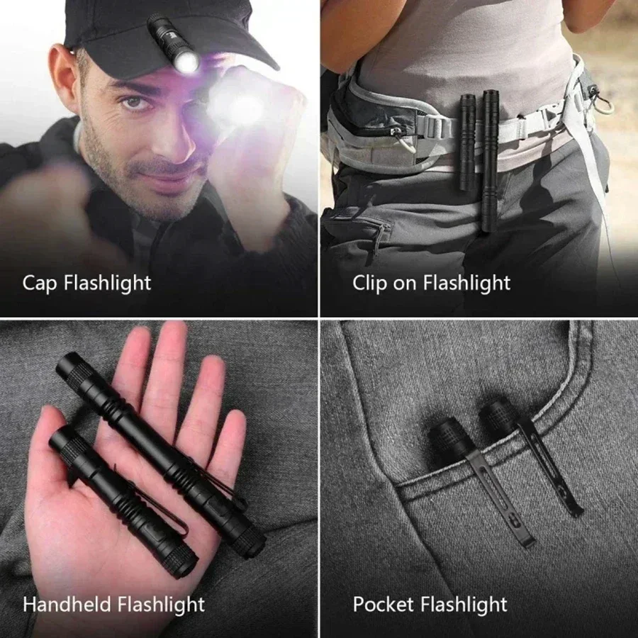 Mini Portable LED Pen Light Po - Outdoor Camping Lighting recension och pris