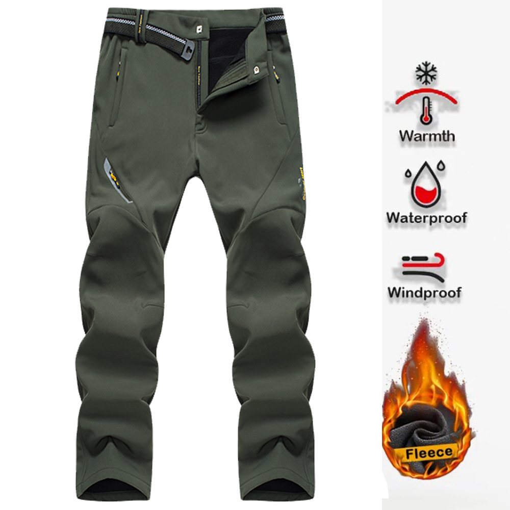 Men's Hiking Pants Softshell O - Outdoor Camping In Winter recension och pris