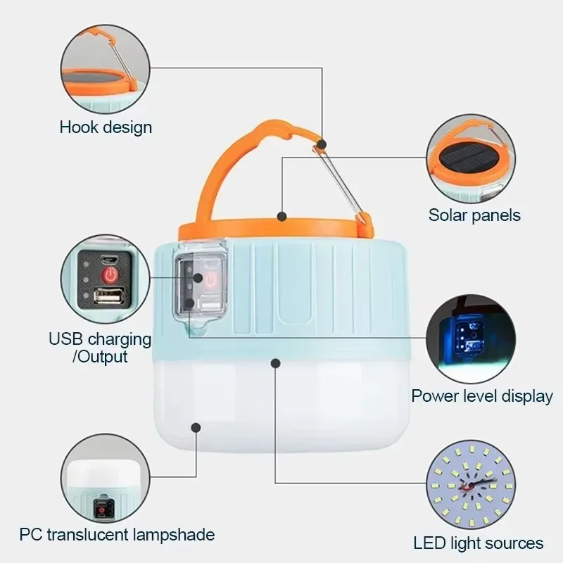 Solar Camping Lantern Recharge - Outdoor Camping Lantern recension och pris