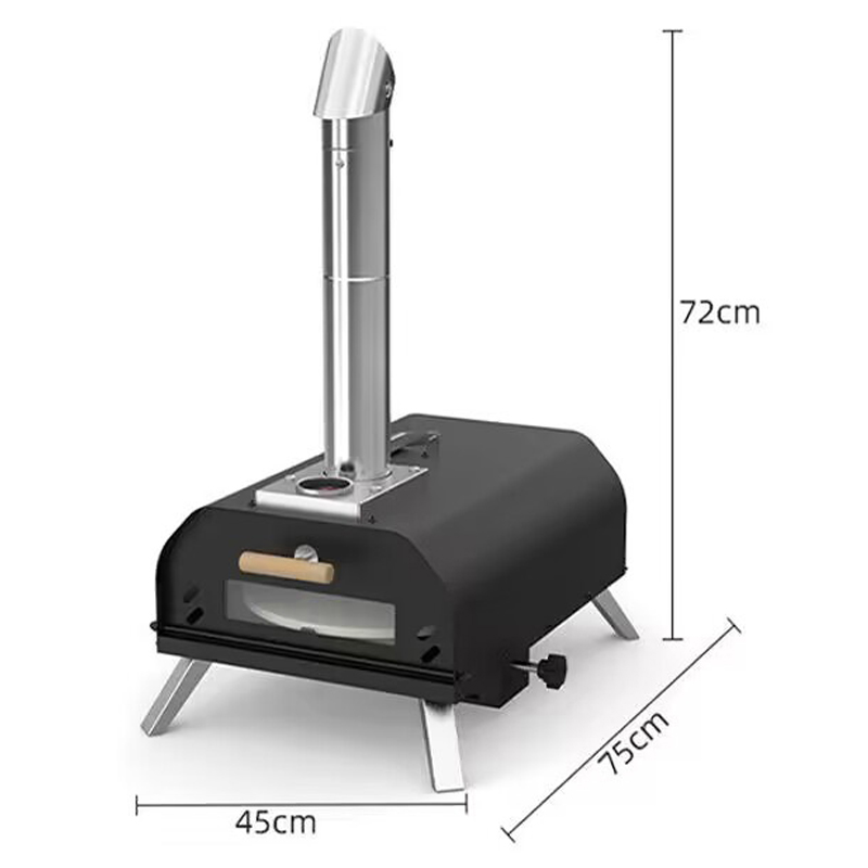 11/12/13inch Outdoor Oven Char - Outdoor Camping Oven recension och pris