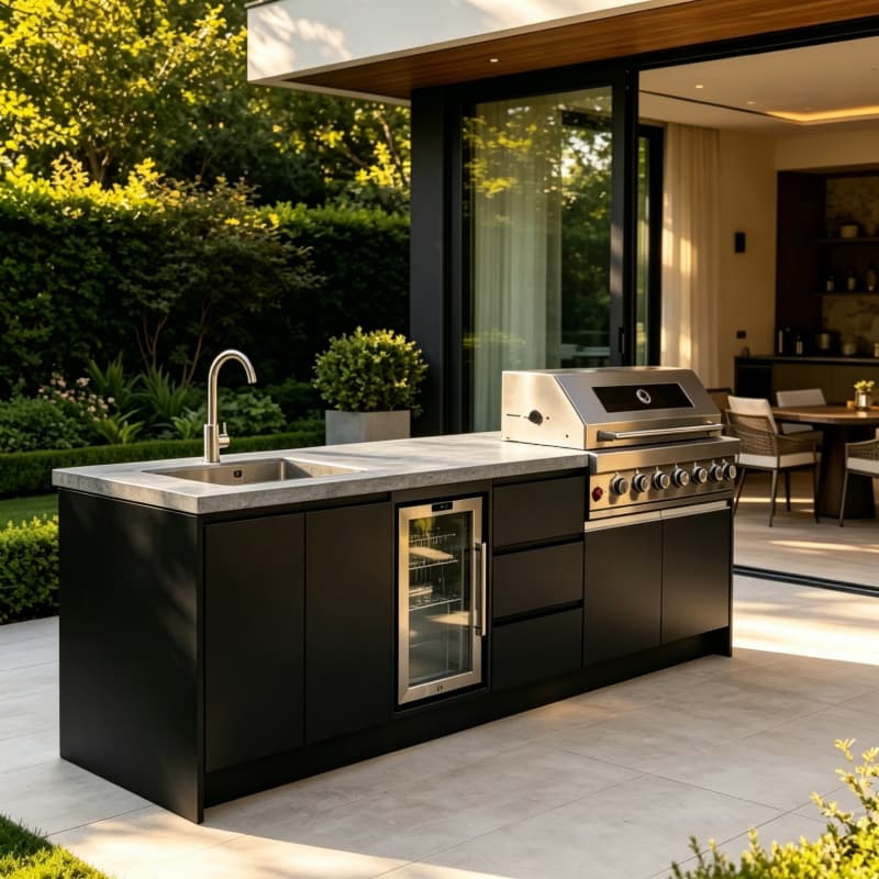 Folding Outdoor Kitchen Camp T - Outdoor Camping Sink recension och pris