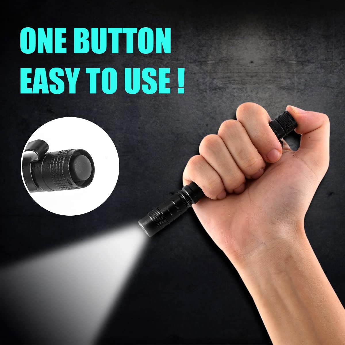 Portable Mini LED Pen Flashlig - Outdoor Camping Adventure recension och pris