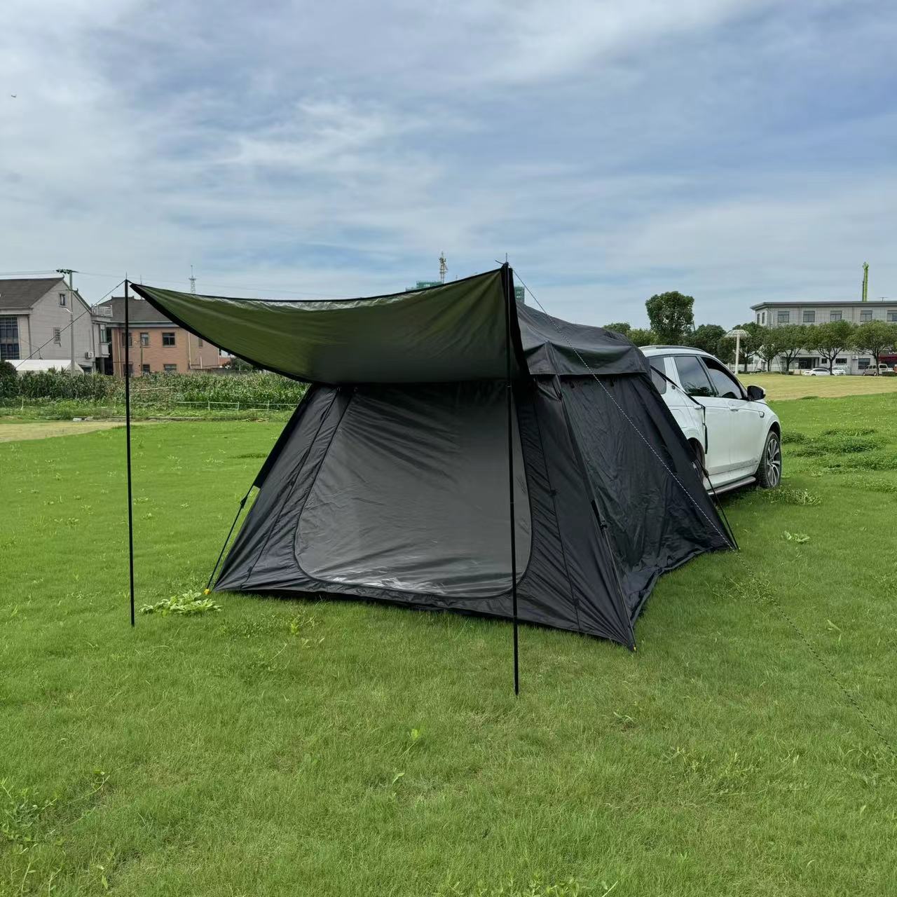 For Tesla All Sedans And SUV O - Outdoor Camping Automatic Quick Opening Tent recension och pris