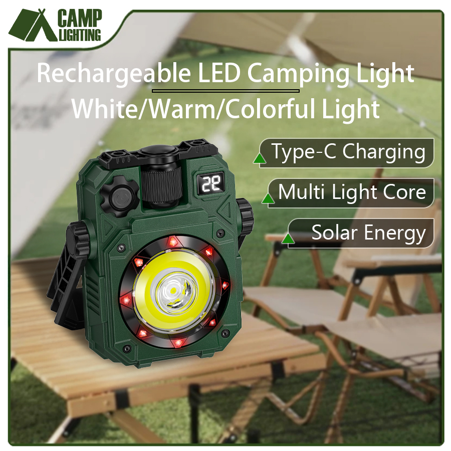 3600MaH Rechargeable Work Ligh - Outdoor Camping Lighting recension och pris