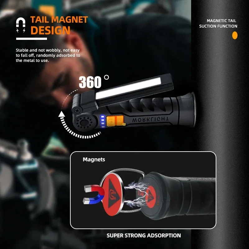 Rechargeable LED Flashlight Wo - Outdoor Camping Lights recension och pris
