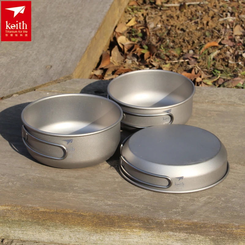 Keith 3PCS Titanium Cookware P - Outdoor Camping World recension och pris