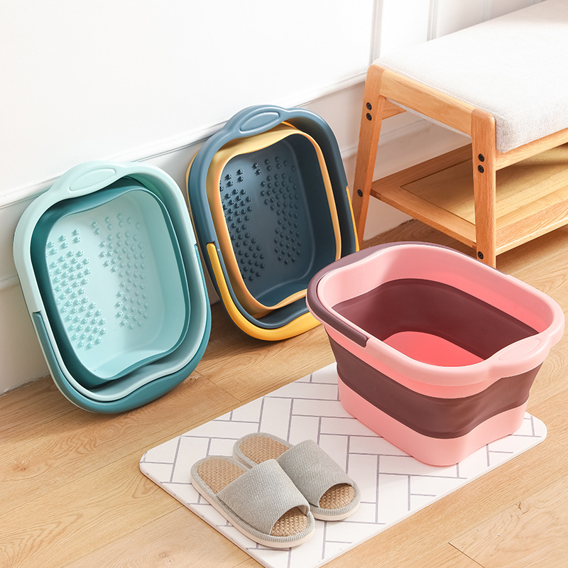 WIKHOSTAR Foldable Bucket Pedi - Outdoor Camping Sink recension och pris