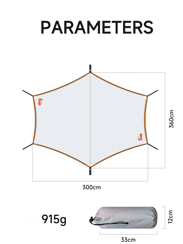 Sunshade canopy tent, sun-proo - Outdoor Camping Automatic Quick Opening Tent recension och pris