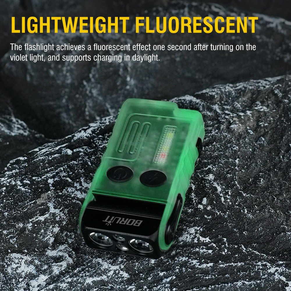 BORUiT V20 Fluorescence Buzzer - Outdoor Camping Lantern recension och pris