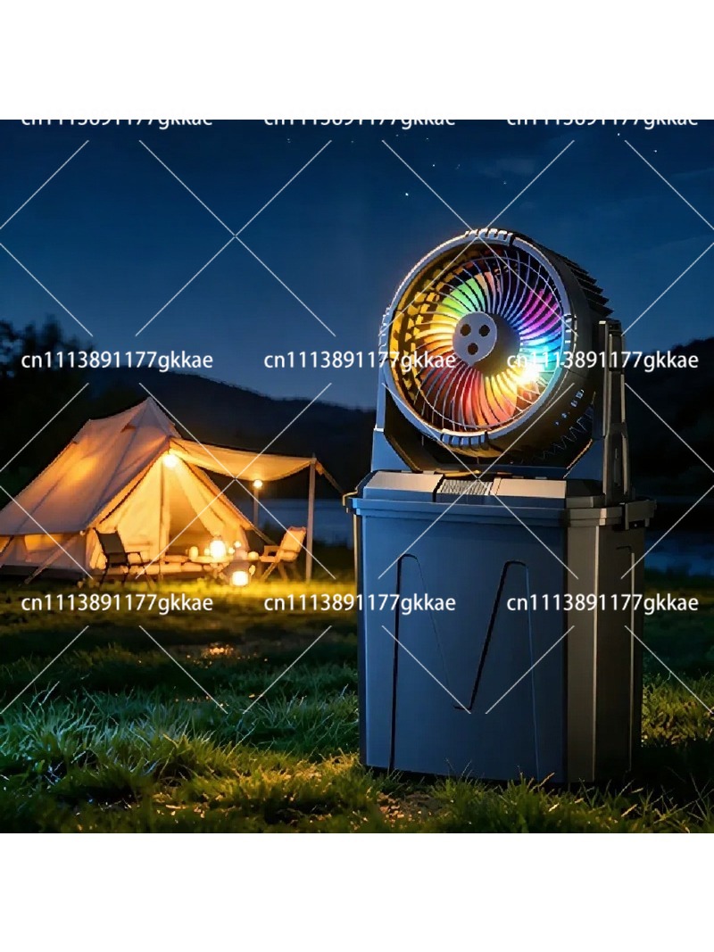20000mAh Rechargeable Mist Fan - Outdoor Camping Misting Fan recension och pris