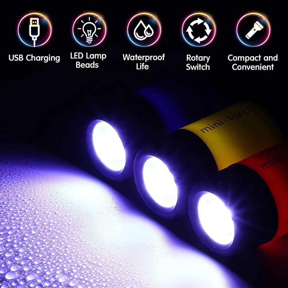 USB Rechargeable Camping Mini  - Outdoor Camping Adventure recension och pris