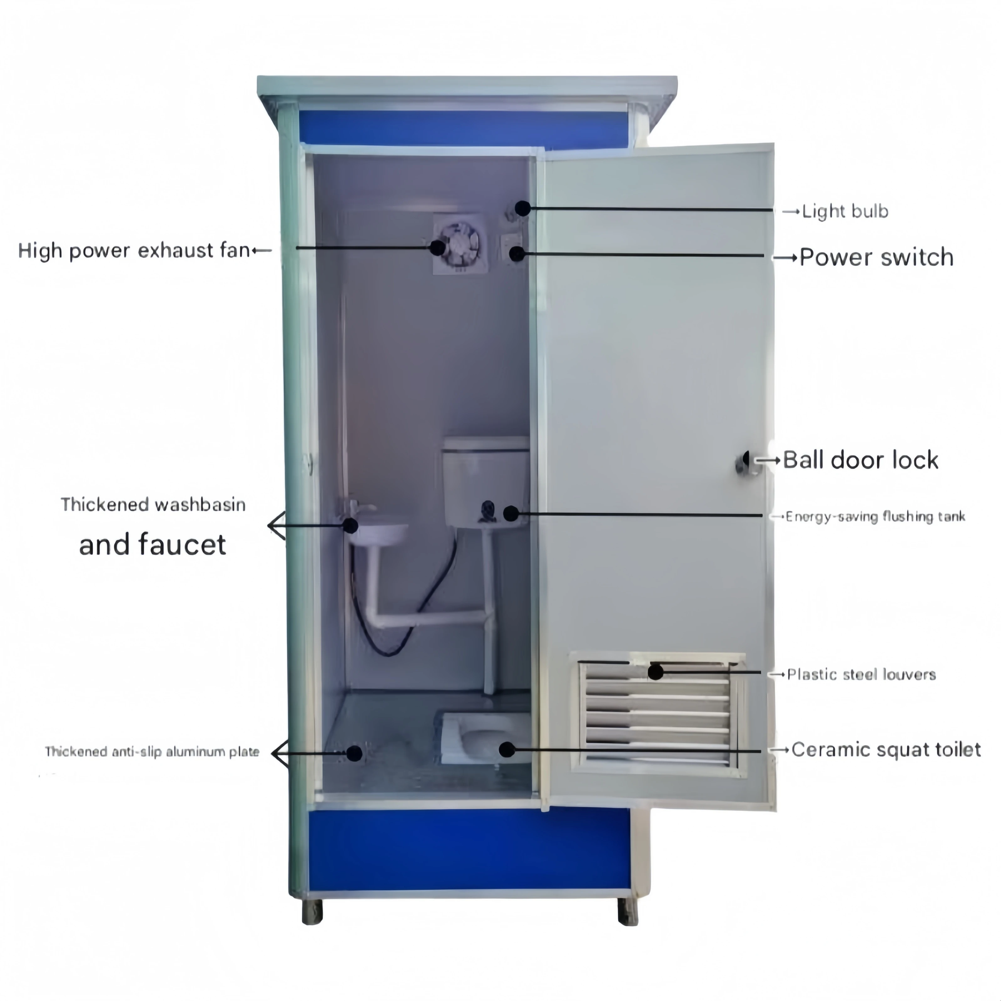 2026 Outdoor Portable Toilet a - Outdoor Camping Toilet recension och pris
