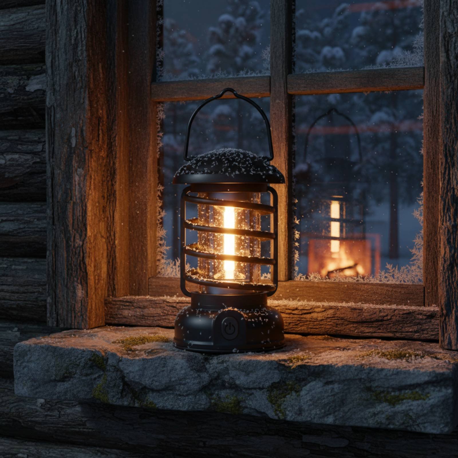 Retro Camping Lantern Two-Way  - Outdoor Camping Lantern recension och pris