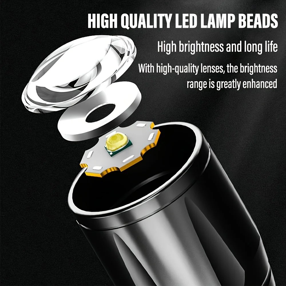 Mini LED Flashlight COB Floodl - Outdoor Camping Lantern recension och pris