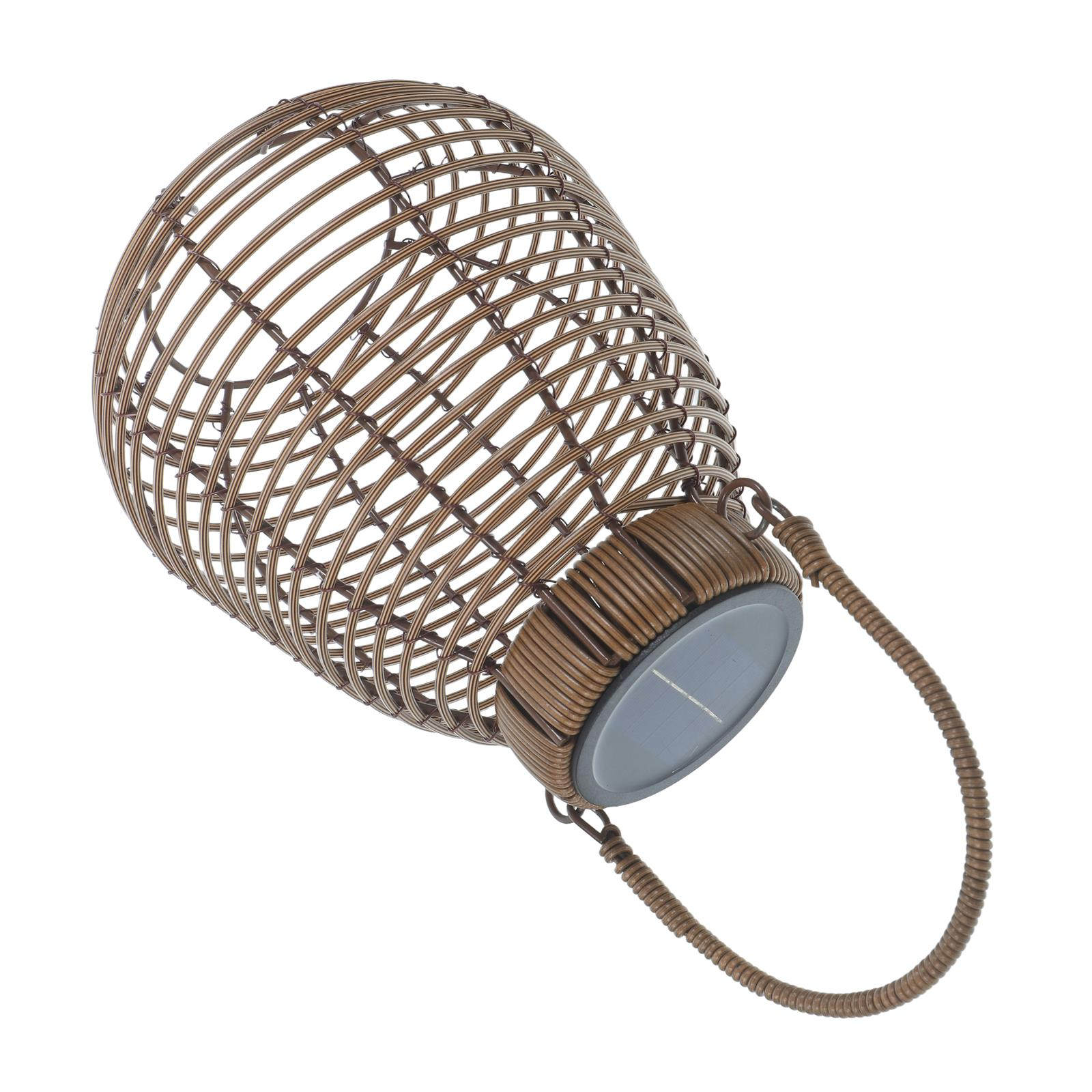 Solar Rattan Lantern Outdoor G - Outdoor Camping Lantern recension och pris