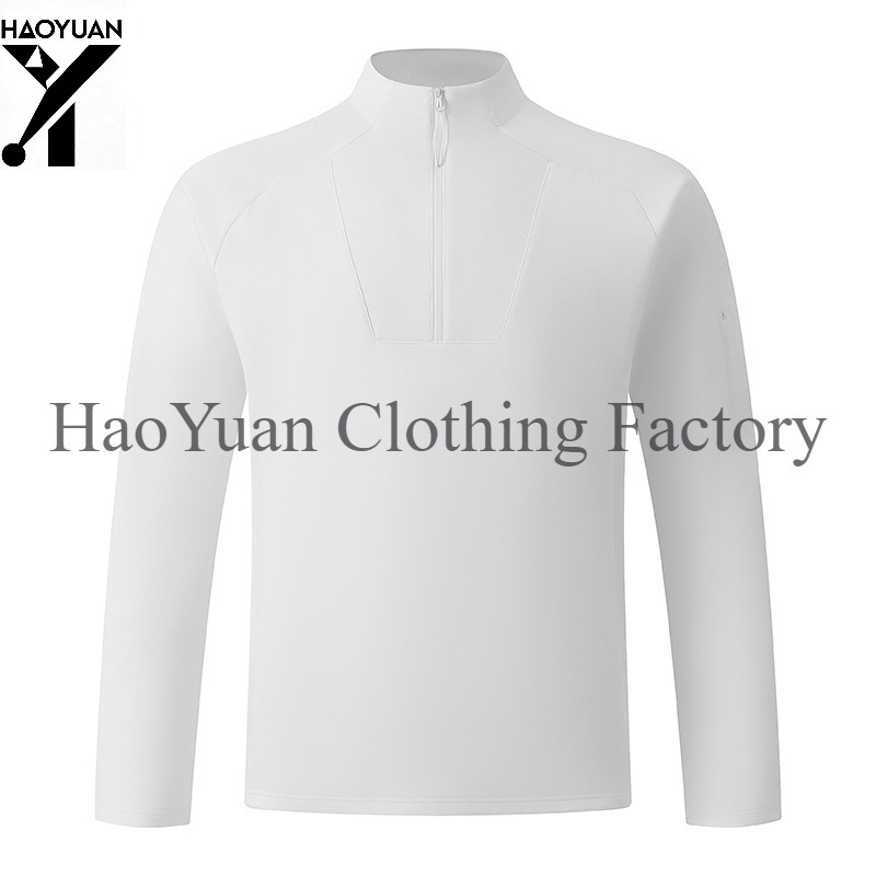 Men's Half Zip Long Sleeved Sh - Outdoor Camping In Winter recension och pris