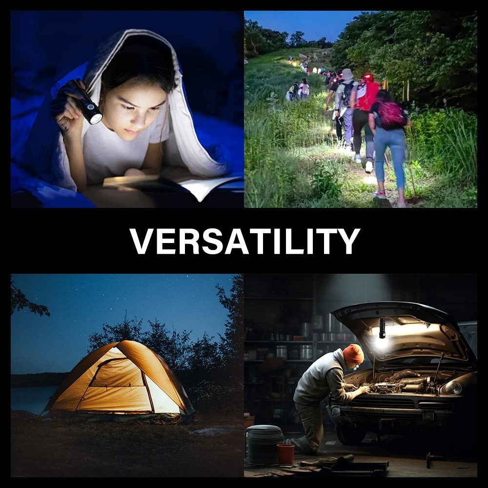 2000LM Super Bright Led Flashl - Outdoor Camping Lantern recension och pris