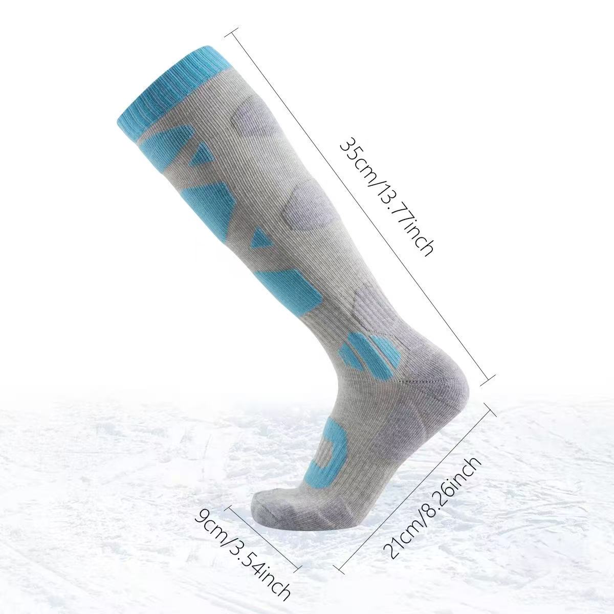 Thermal Winter Ski Socks Thick - Outdoor Camping In Winter recension och pris