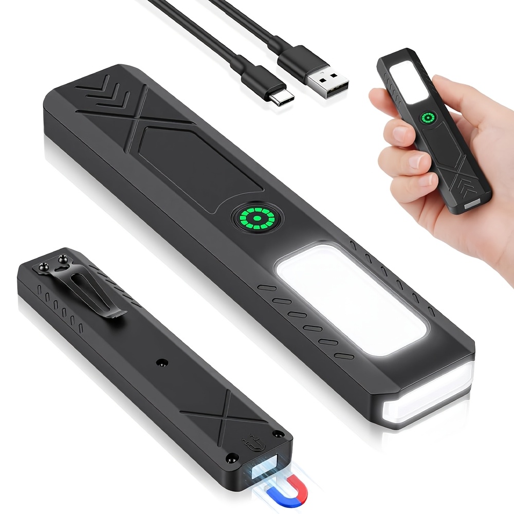 Rechargeable LED Handheld Flas - Outdoor Camping Adventure recension och pris