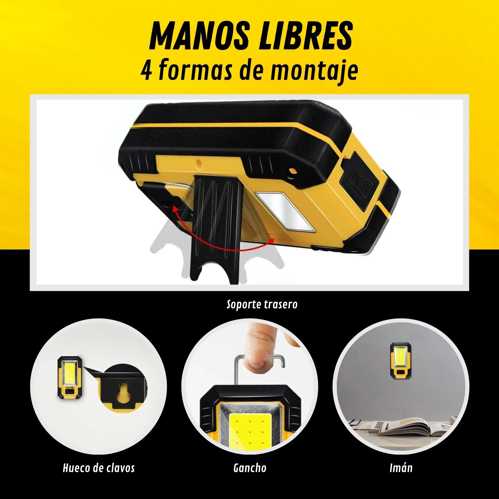 Portable 4000MaH Rechargeable  - Outdoor Camping Lantern recension och pris
