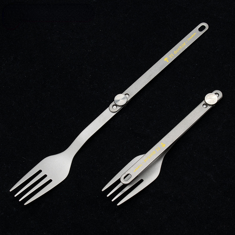 Pure Titanium Cutlery Spoon Fo - Outdoor Camping World recension och pris