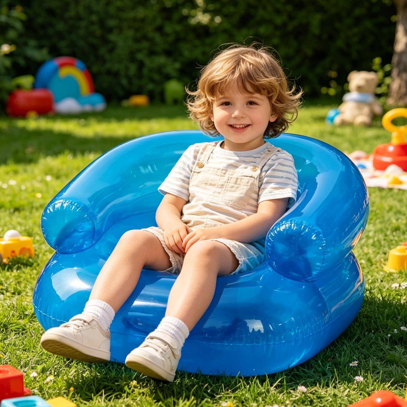 Inflatable Lounge Chair Portab - Outdoor Camping Couch recension och pris