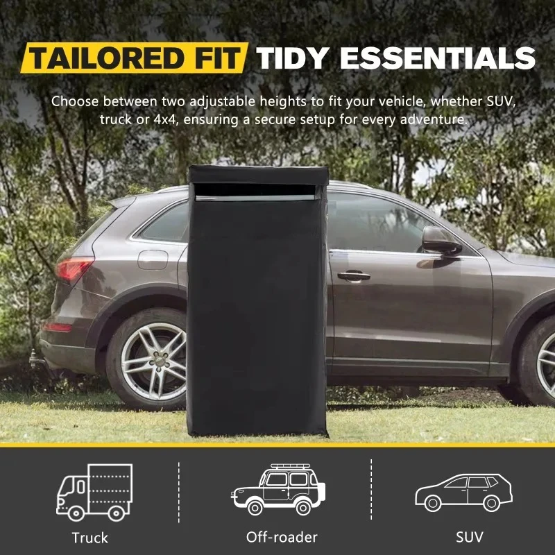 Adjustable Height Car Side Toi - Outdoor Camping Toilet recension och pris