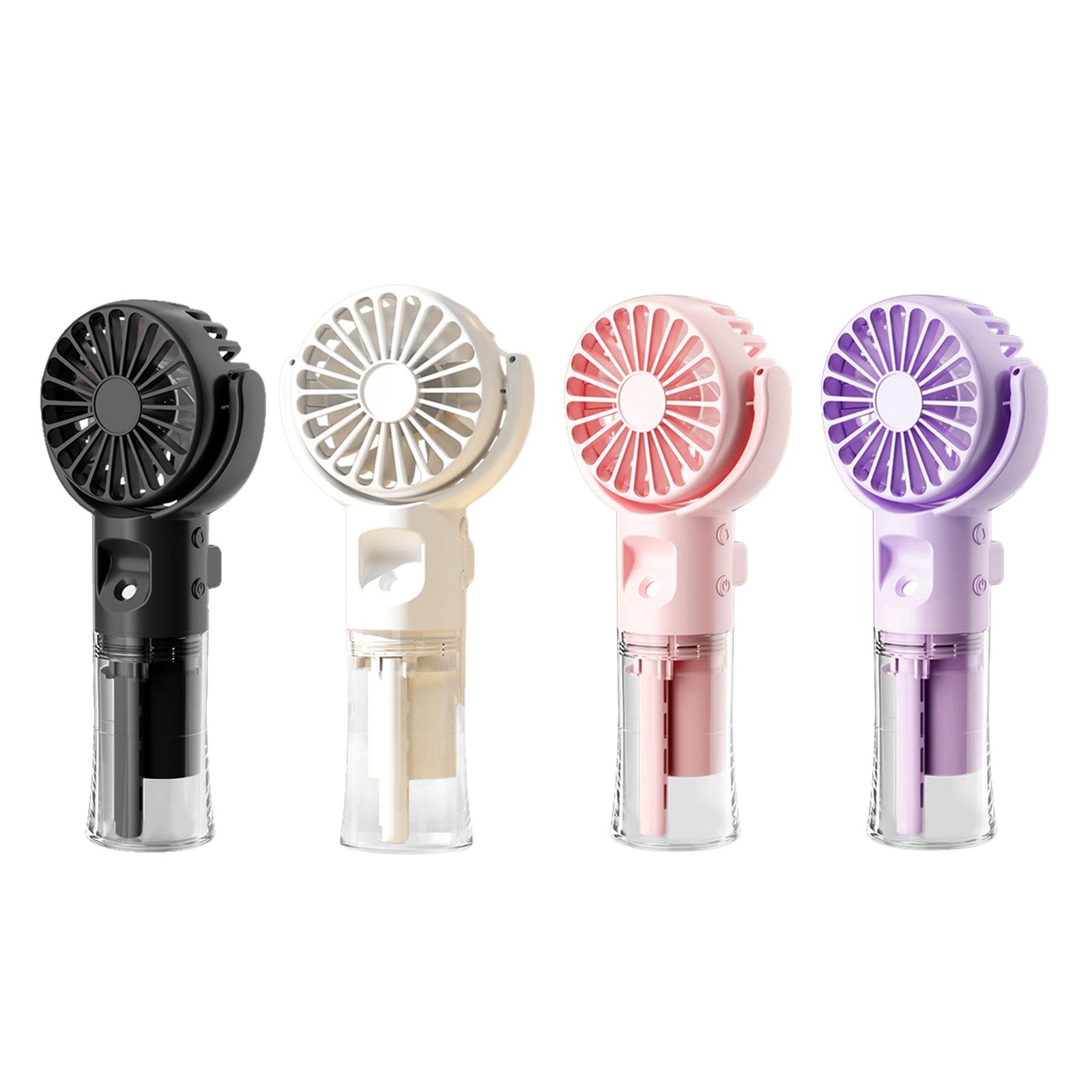 Portable Handheld Fan 4 Speeds - Outdoor Camping Misting Fan recension och pris