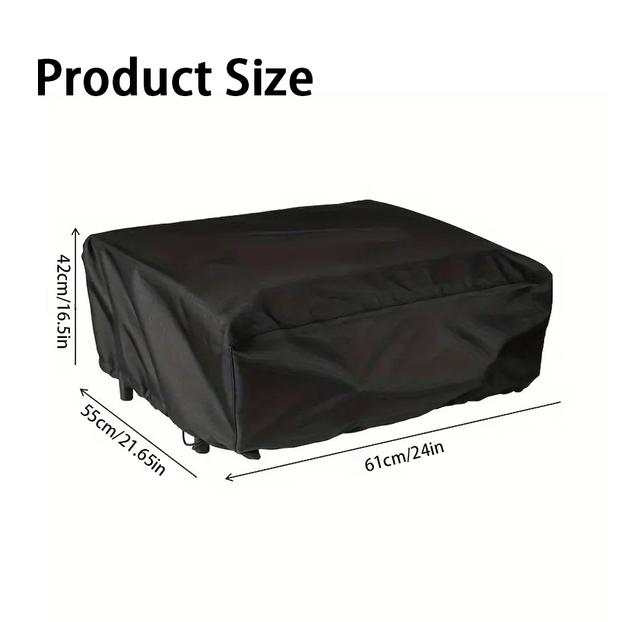 1pc Black Oven Protective Cove - Outdoor Camping Oven recension och pris