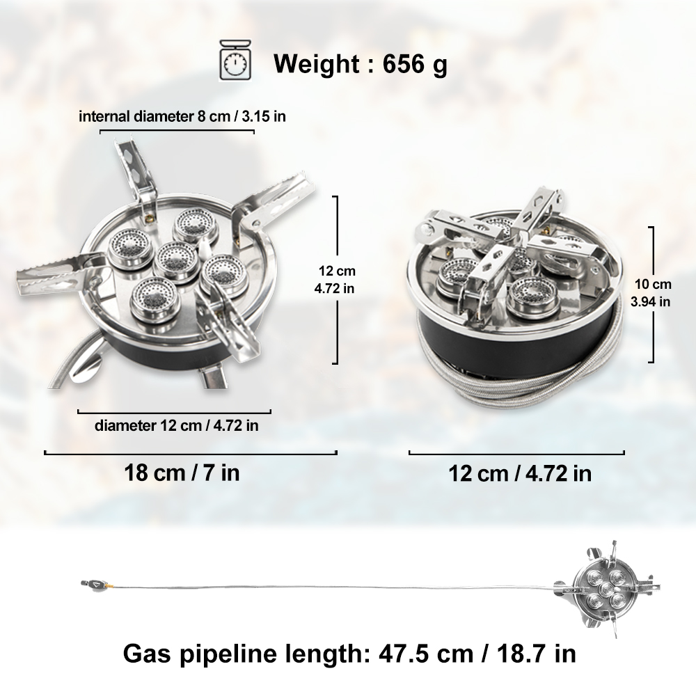 Widesea Camping 5in1 Gas Stove - Outdoor Camping Sink recension och pris