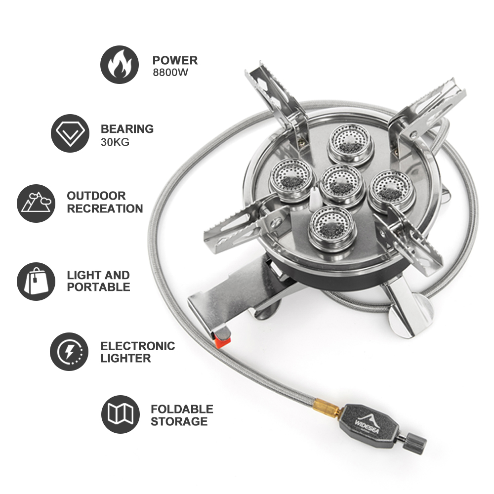 Widesea Camping 5in1 Gas Stove - Outdoor Camping Sink recension och pris